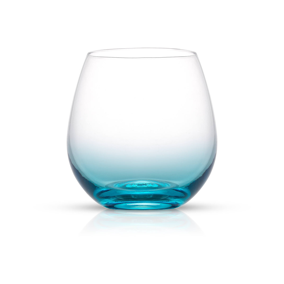 Colorful Stemless Wine S/6