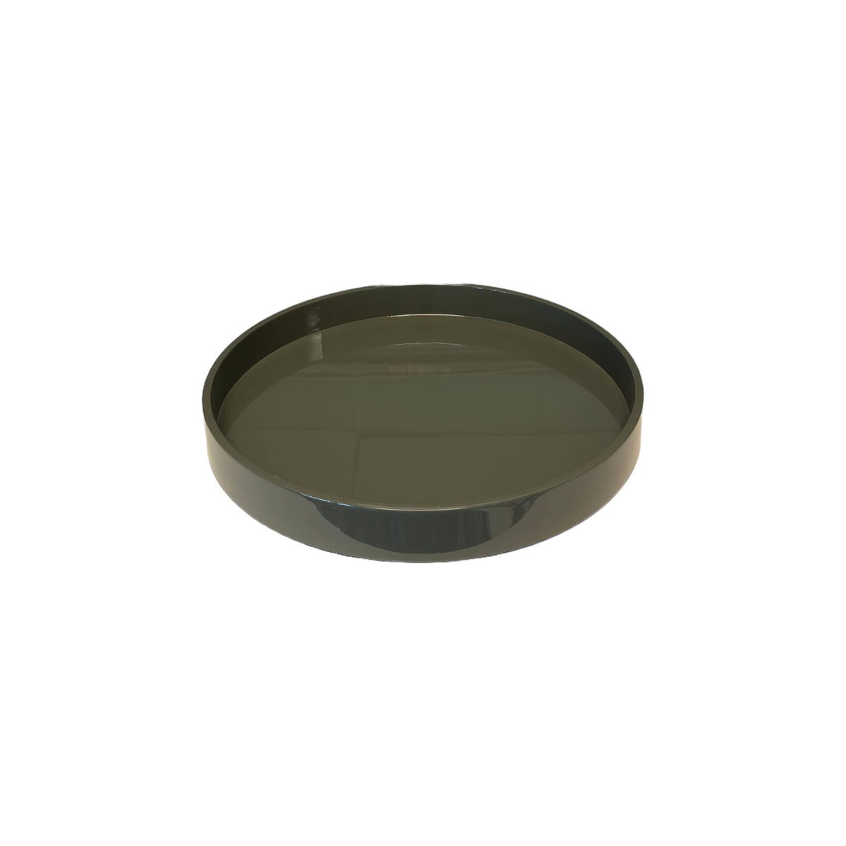 Laquered Round Tray