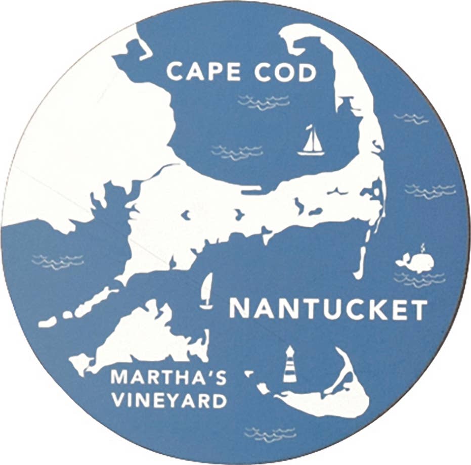 Coastal Cape Coasters - Set