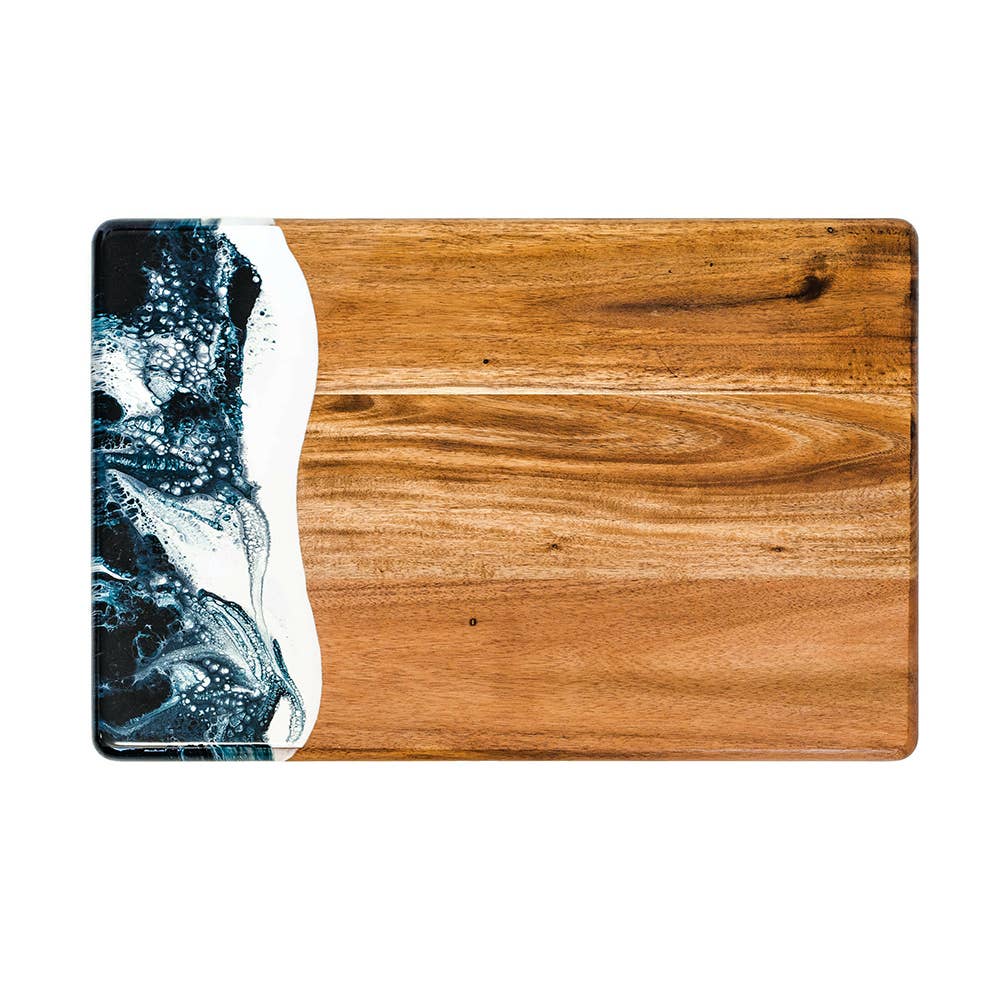 Acacia & Resin Cheeseboard Lg