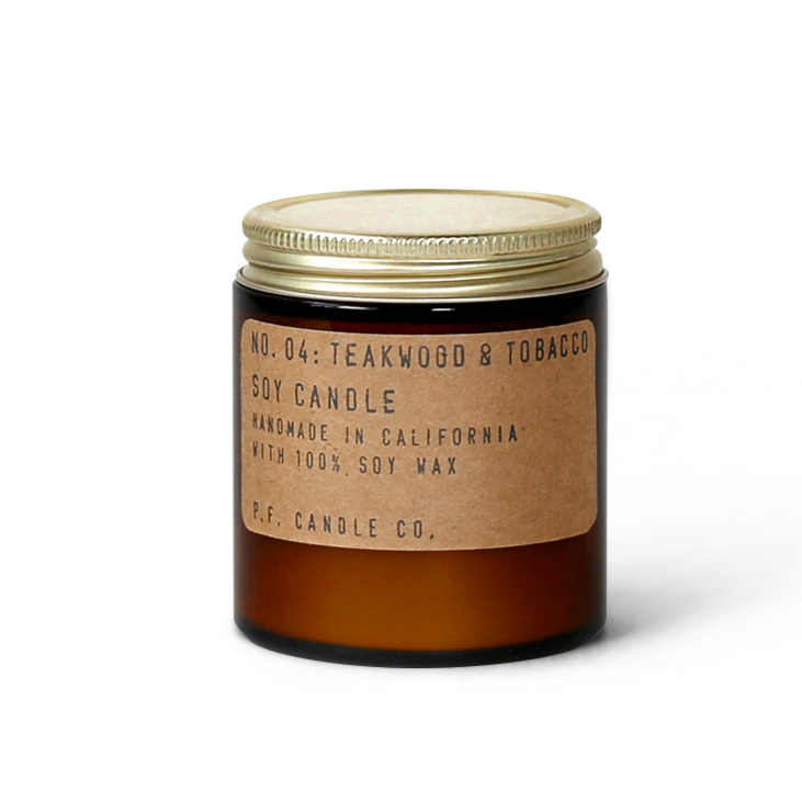 Soy Candle Teakwood & Tobacco