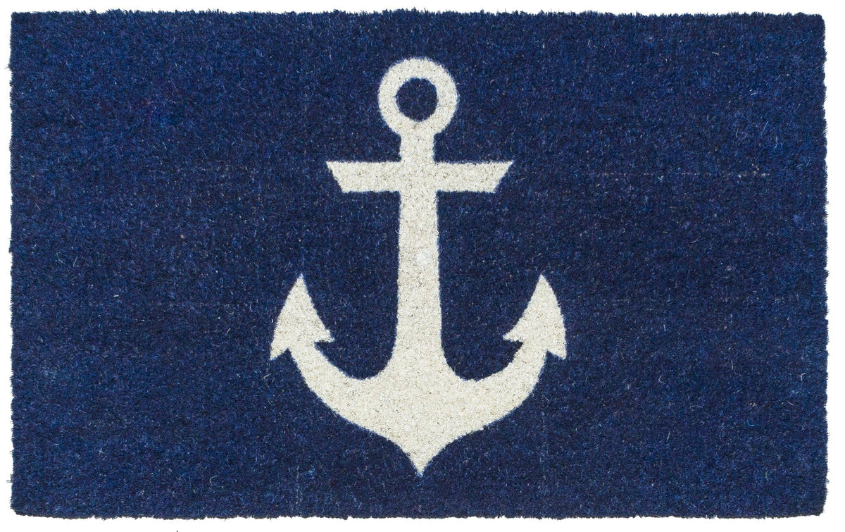 Blue Anchor Coir Doormat