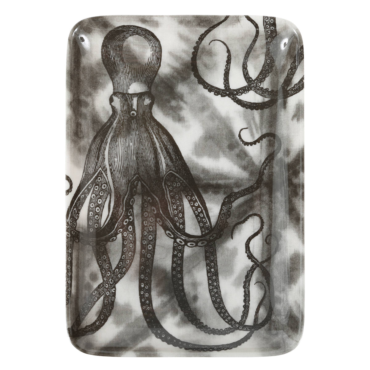 Shibori Octopus Small Tray