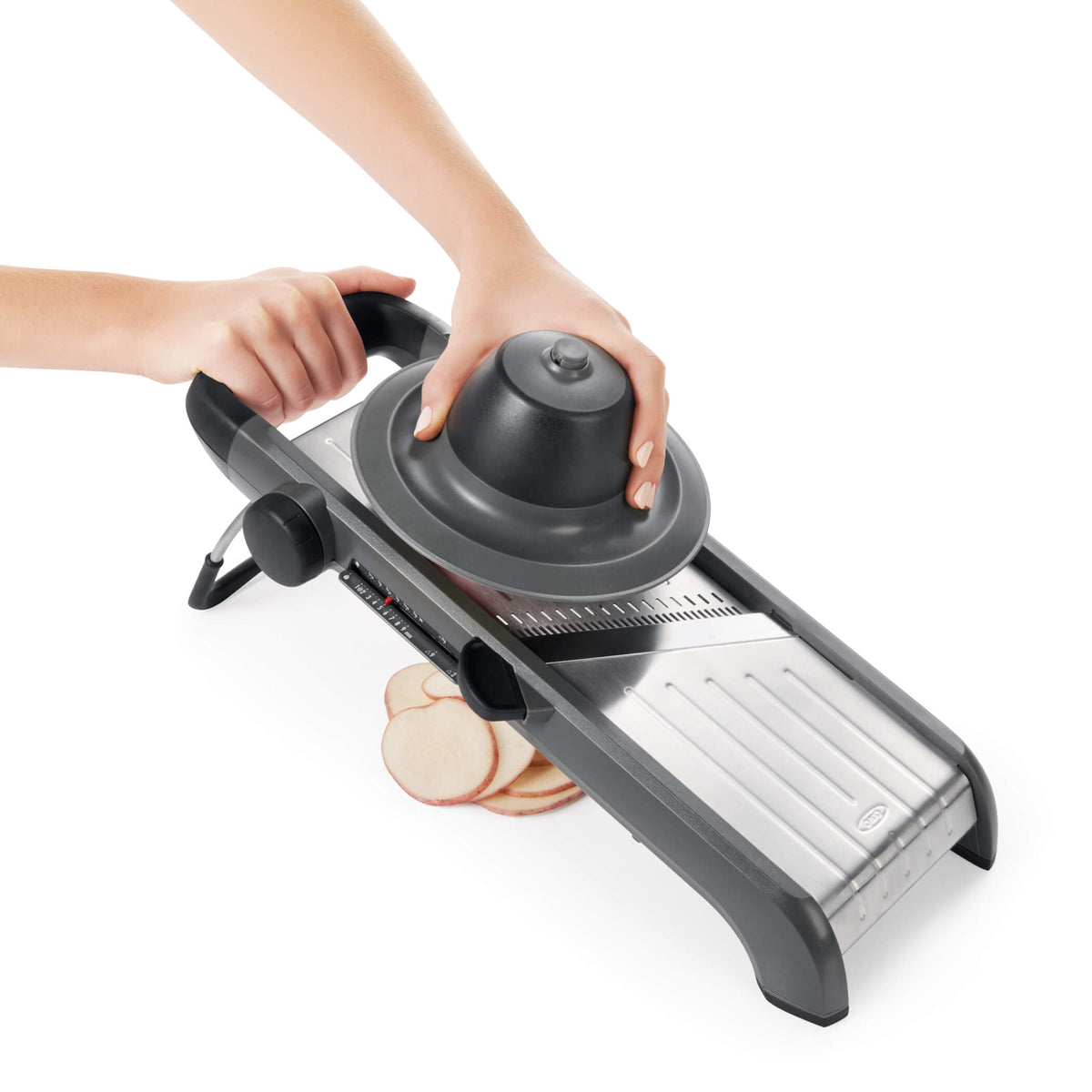oxo chef mandoline easy slicing