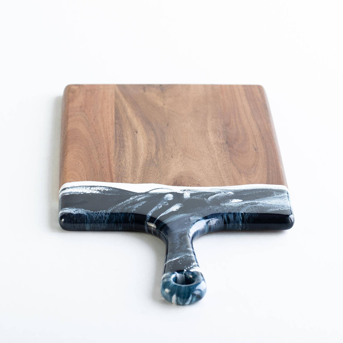 Acacia & Resin Lg Handle Board