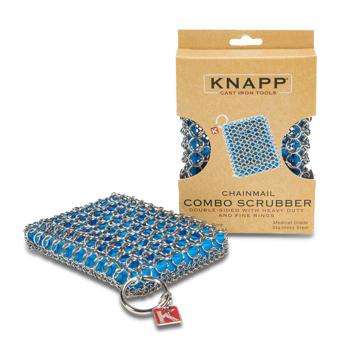 Chainmail Scrubber w/Silicone
