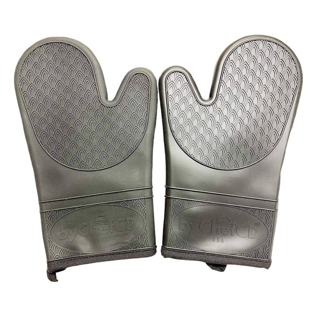 Silicone Oven Mitt Set