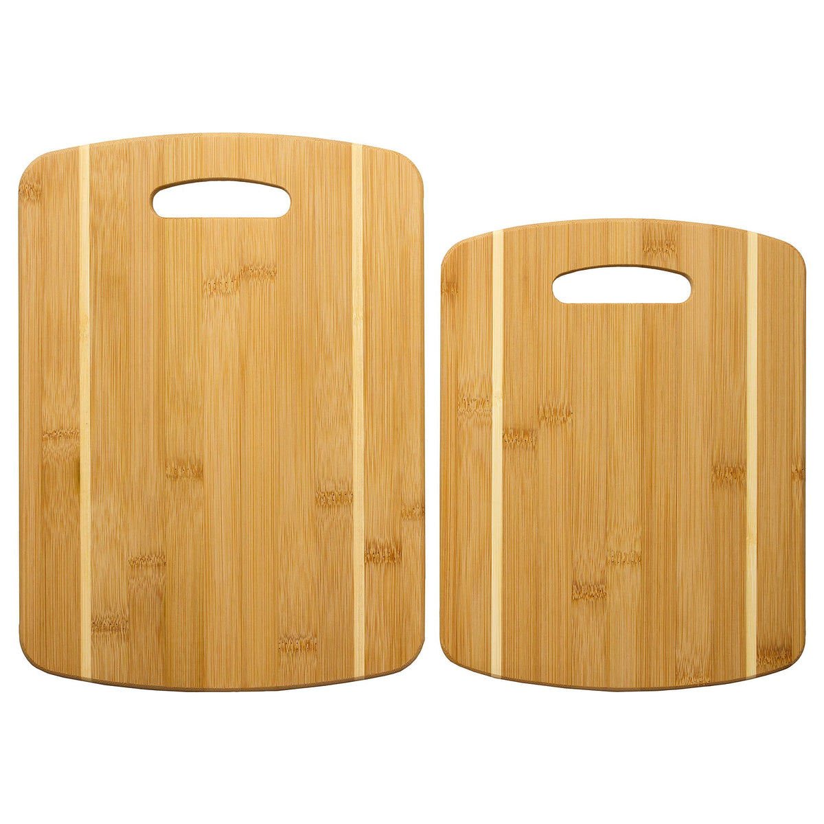 2pc Bamboo Board Set Striped