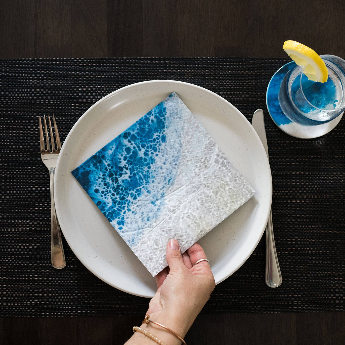 Designer Beach Paper Napkins