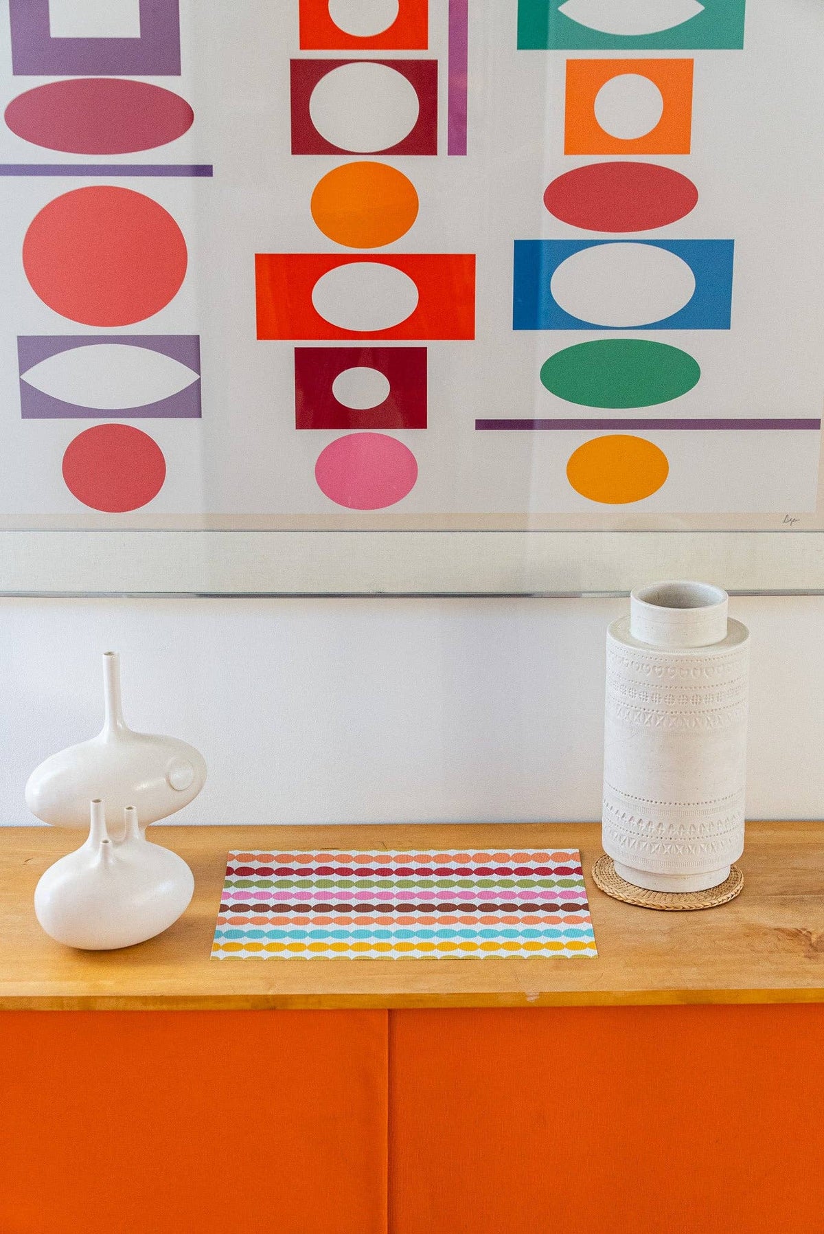 Pom Pom REV Woven Placemat
