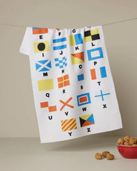 Geometry Towel Signal Flags