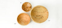 Spalted Maple Round Bowl