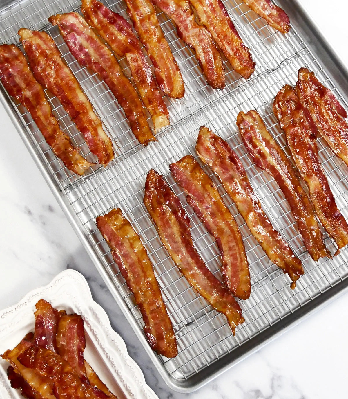 USA Baking Pan & Rack Set XL