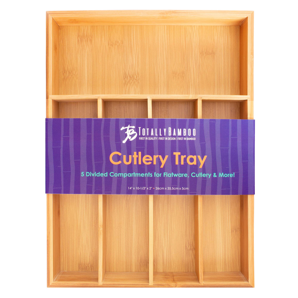 Flatware Organizer Bamboo