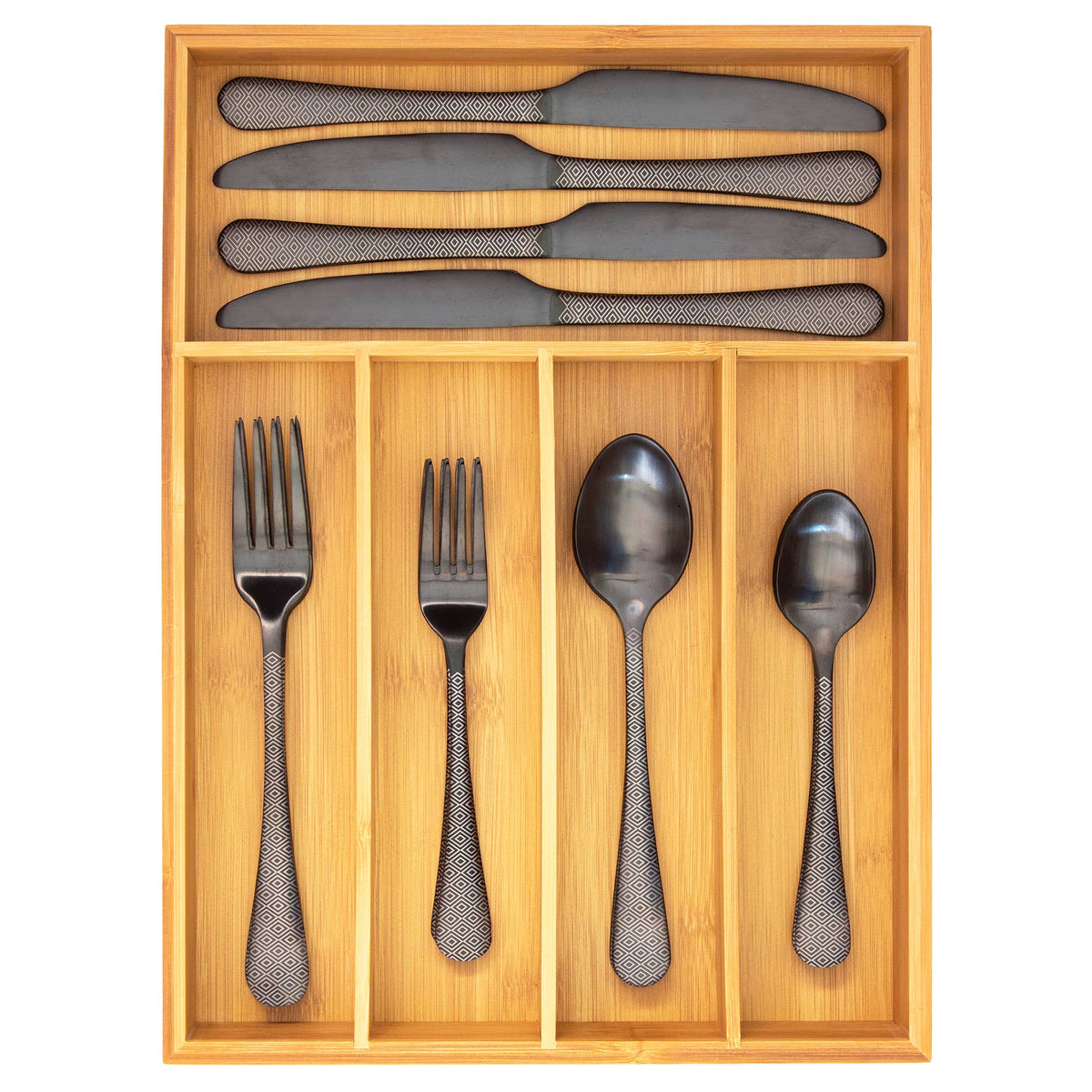 Flatware Organizer Bamboo