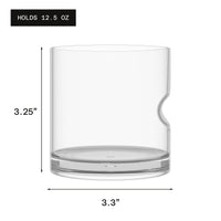 Govino Set of 2 Rocks 10oz