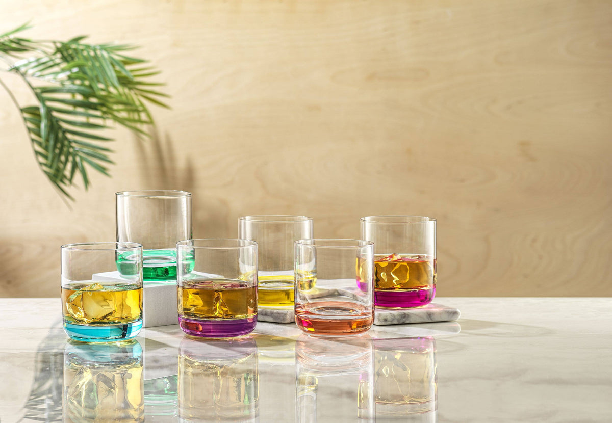 Colorful Glasses Rocks s/6
