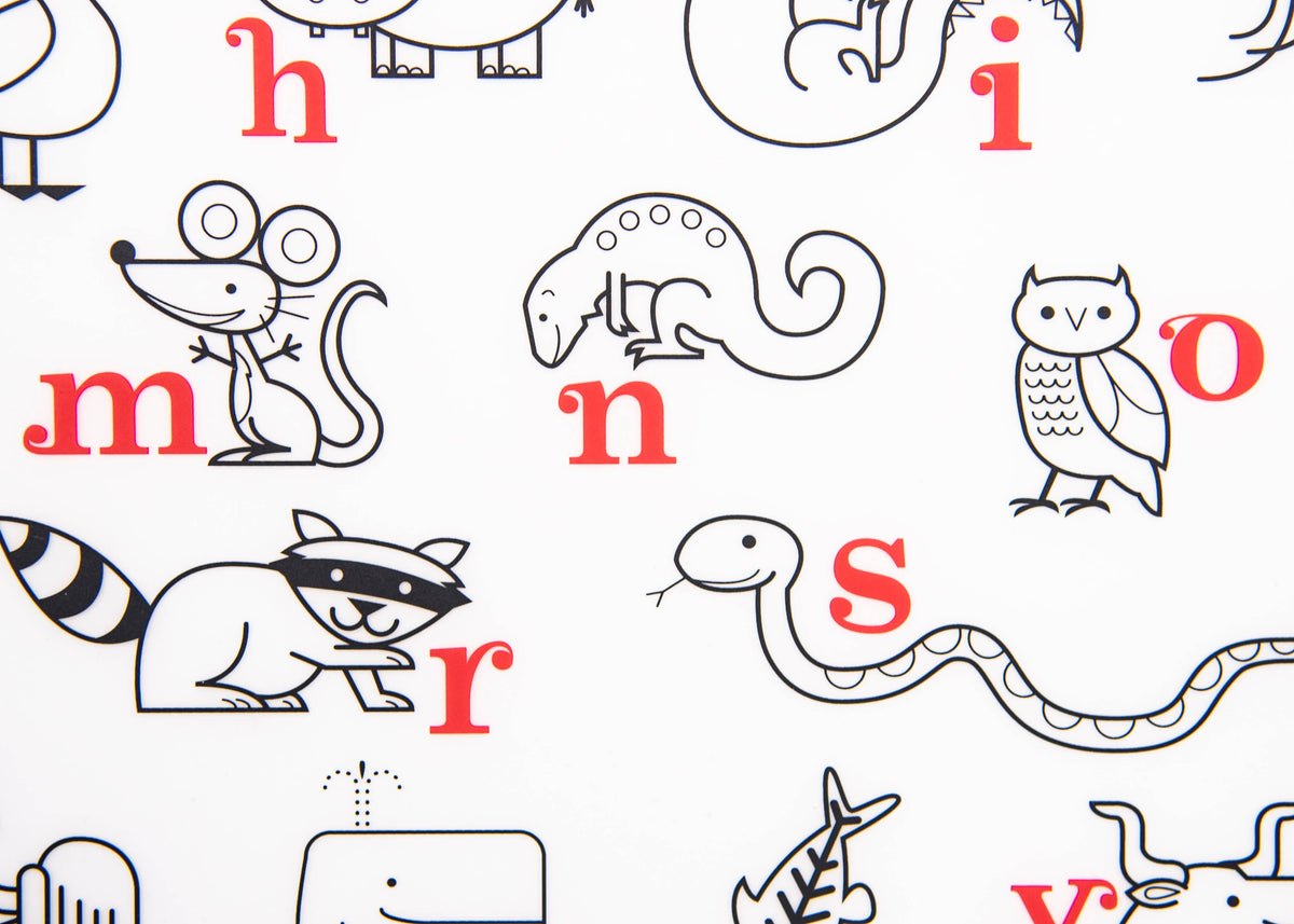 Mark-Mat Set Alpha Animals