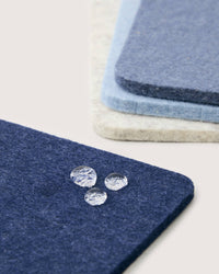 Felt Coasters Mixed Set of 4 Sq