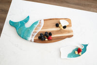 Ceramic Resin Whale Tray