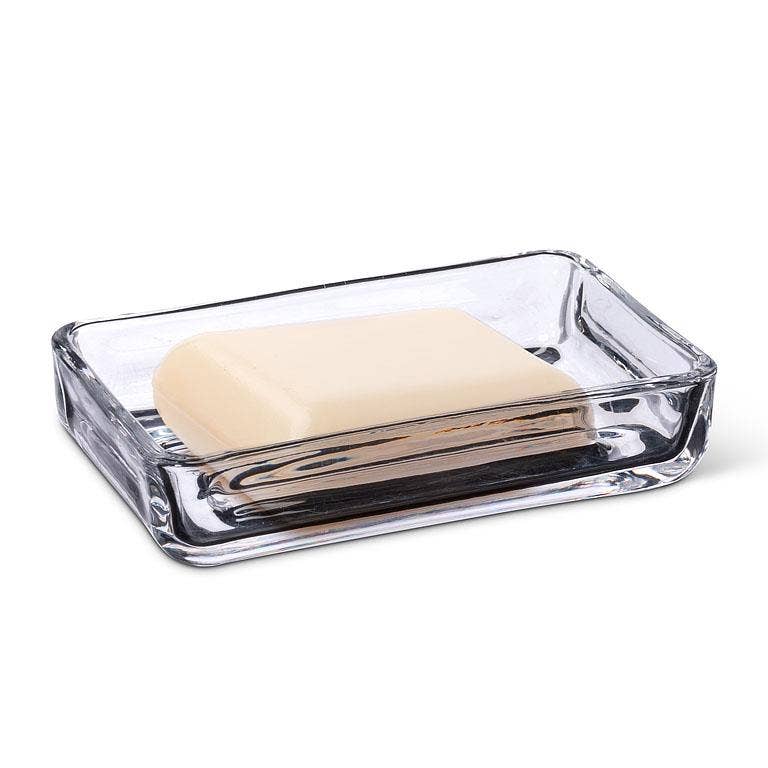 Classic Simple Soap Dish Glass