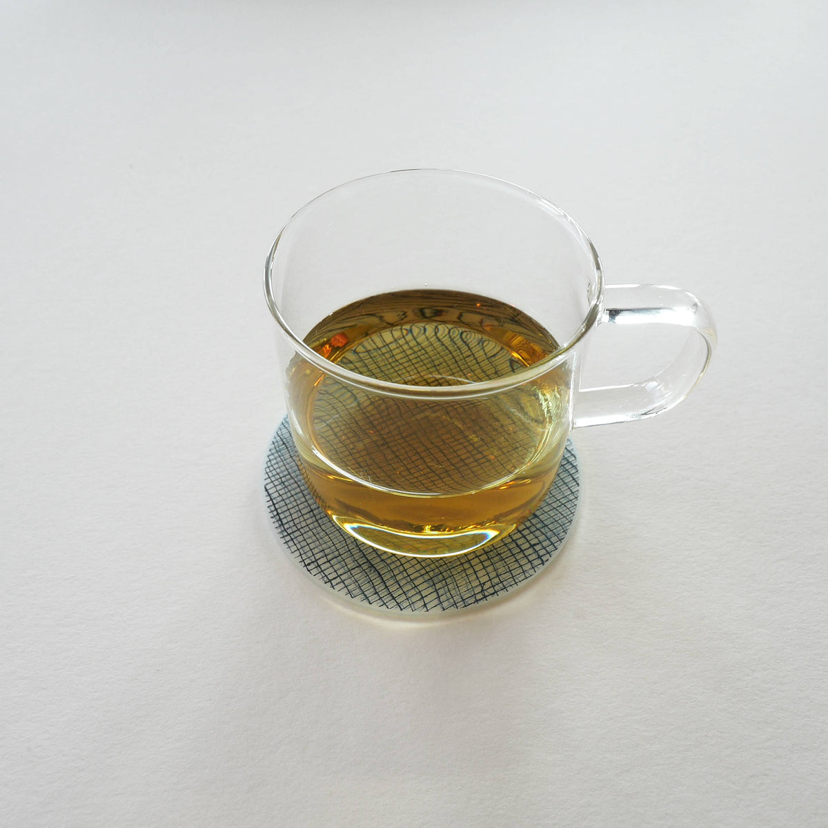 Silicone Coasters Linen Look