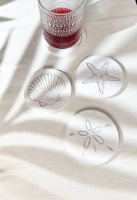 Shoreline Stoneware Coasters