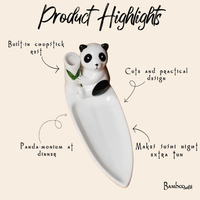 Panda Serving Plate & CS Holder