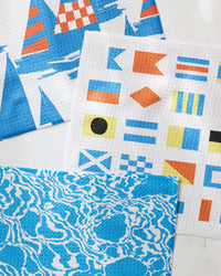 Geometry Dish Cloths Leeward