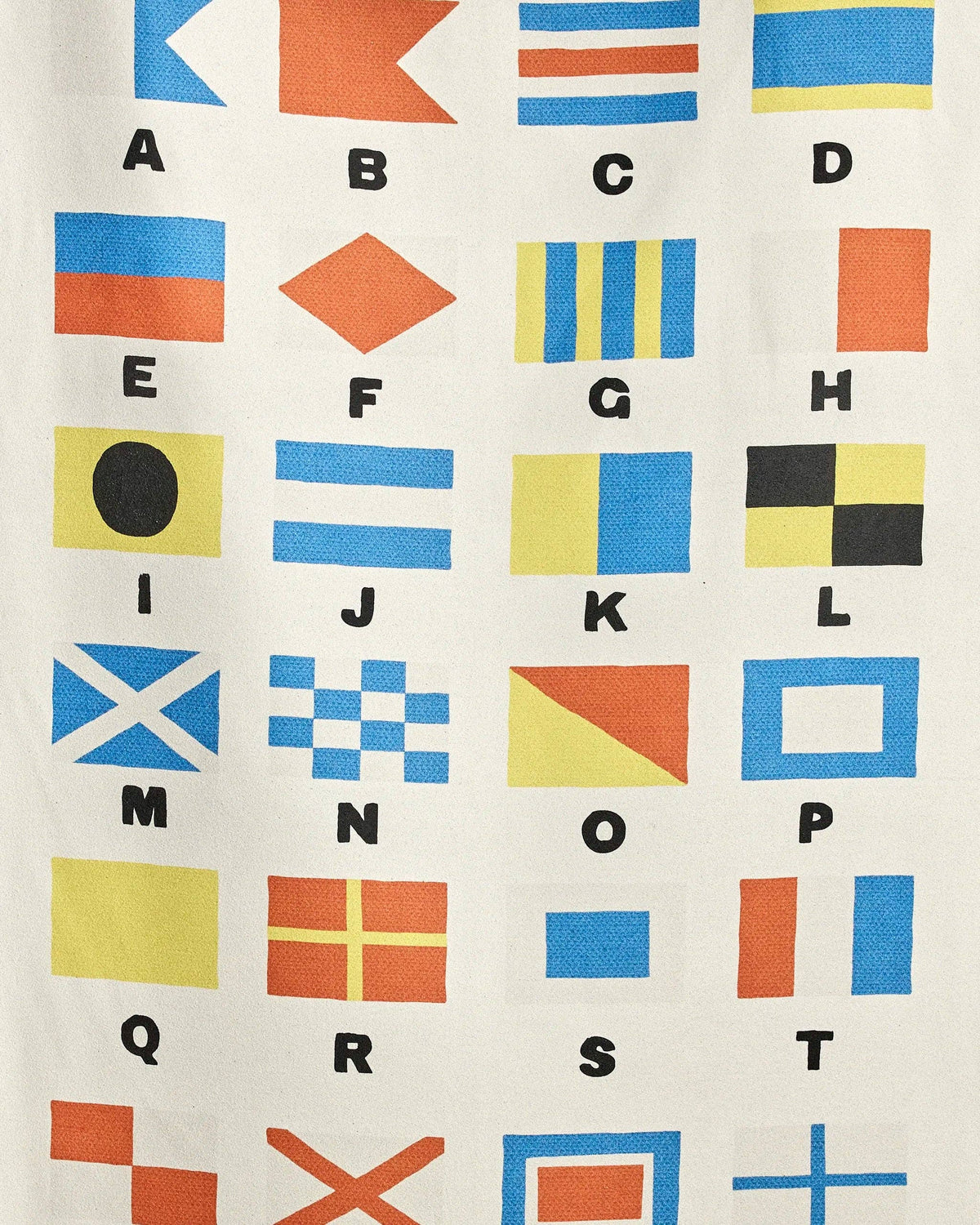 Geometry Beach Towel Flags