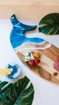 Whale Shaped Charcuterie Board