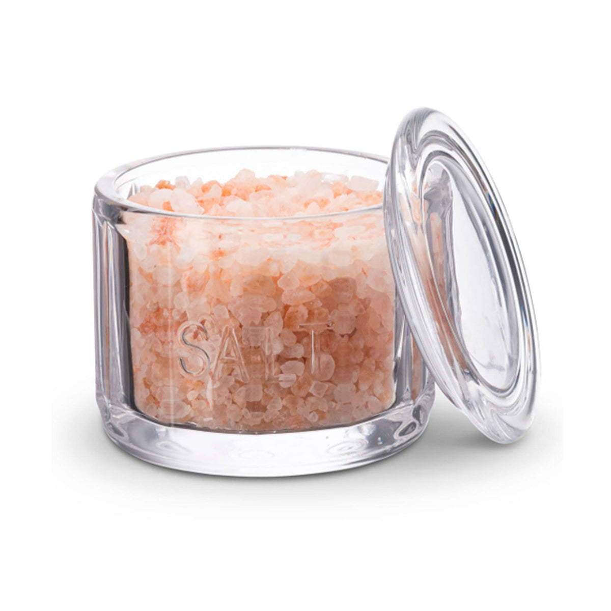 Embossed Salt Cellar & Lid