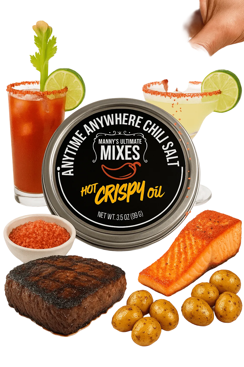 Hot Crispy Chili Salt