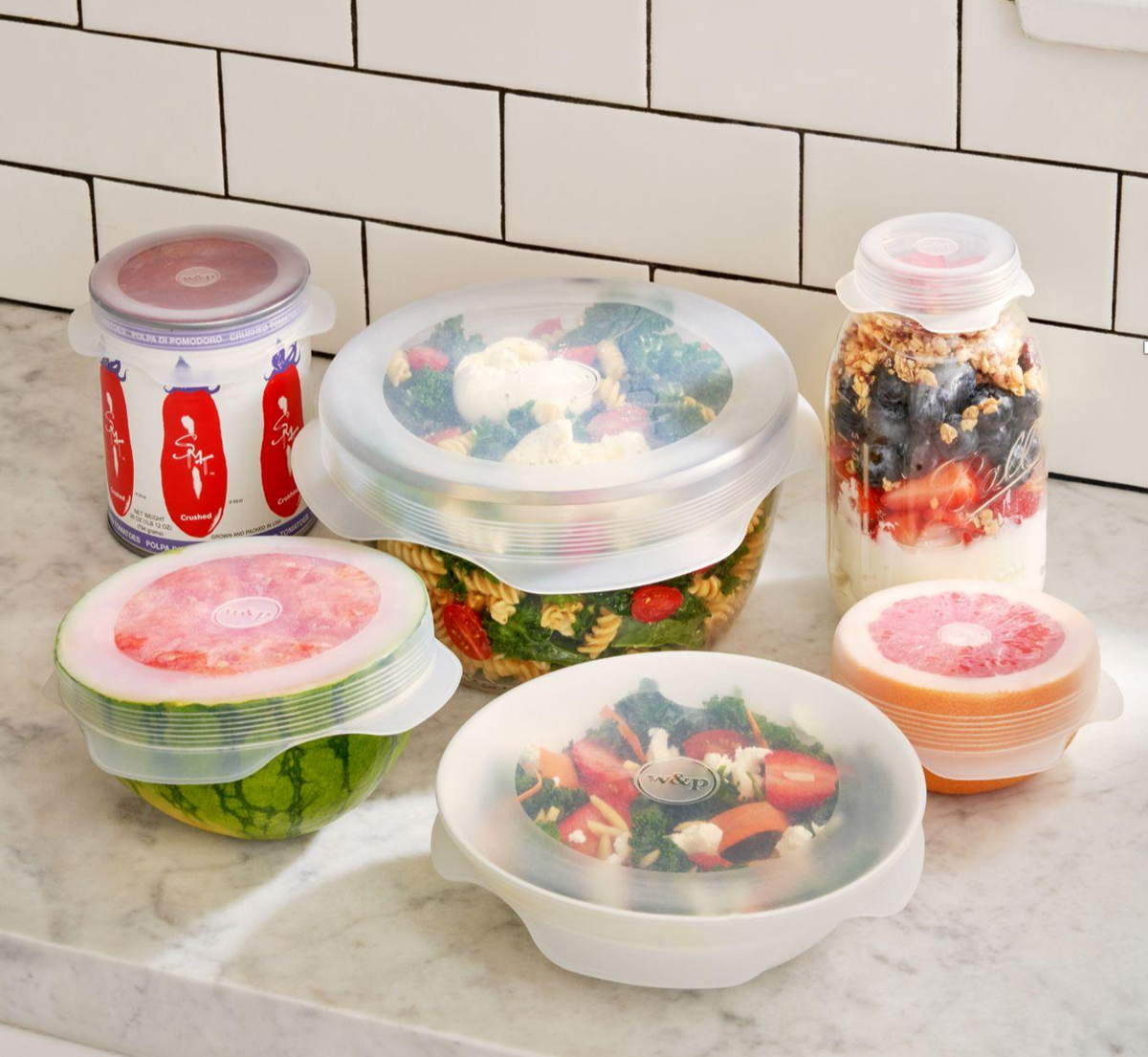 Reusable Stretch Lids Set/6