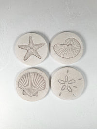 Shoreline Stoneware Coasters