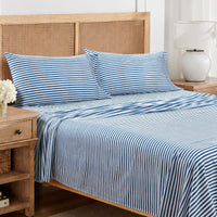 Sateen Sheet Set Martha Stripe