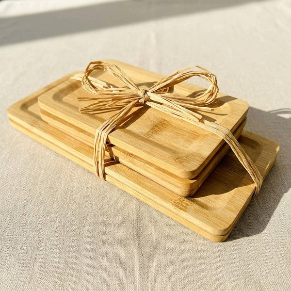 Bamboo Plate Set Tapas Set 5