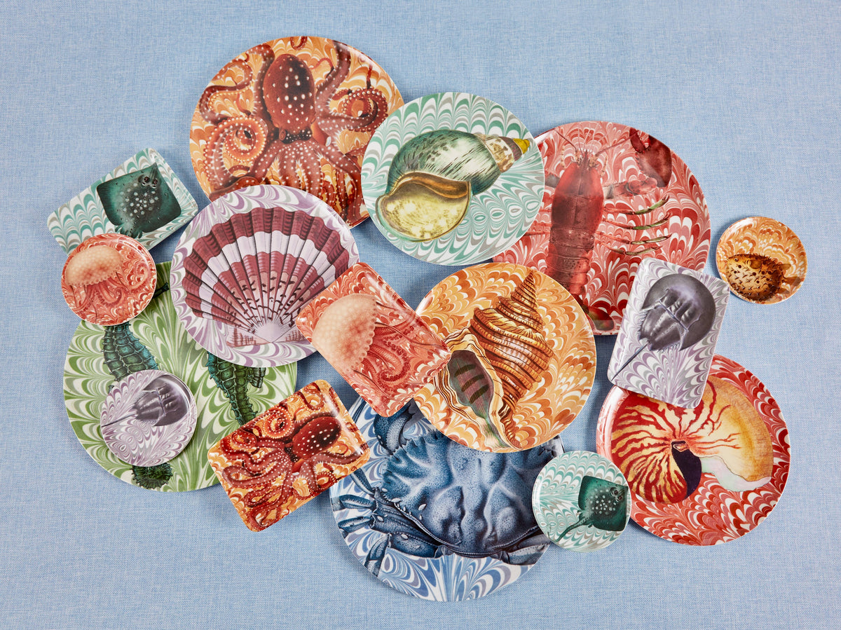 Palm Bch Jellyfish Valet Tray