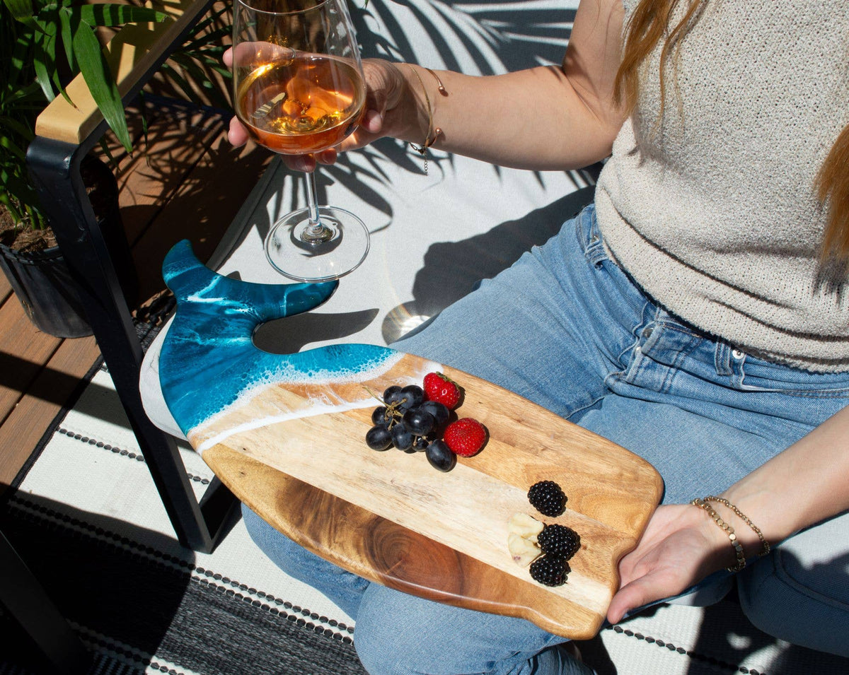 Whale Shaped Charcuterie Board