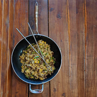 12.5" Ceramic NS Wok w/Lid