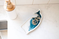 Ceramic Resin Whale Tray