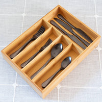 Flatware Organizer Bamboo