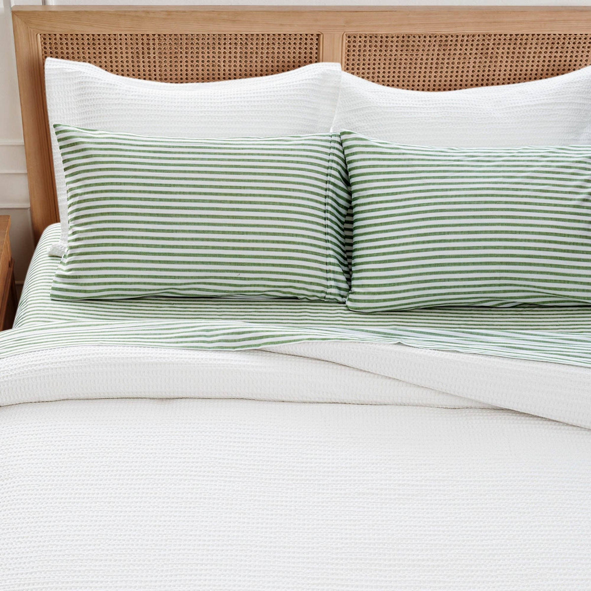 Sateen Sheet Set Martha Stripe