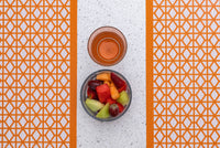 Breeze Block Placemat Orange
