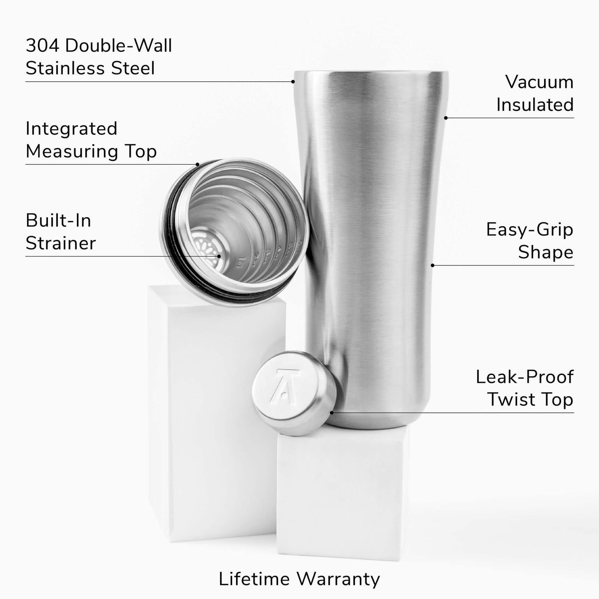 Elevated Craft Cocktail Shaker