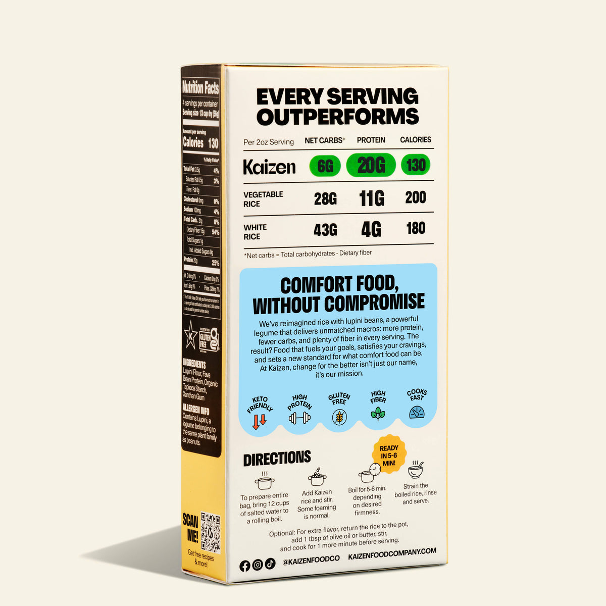 Kaizen High Protein Rice