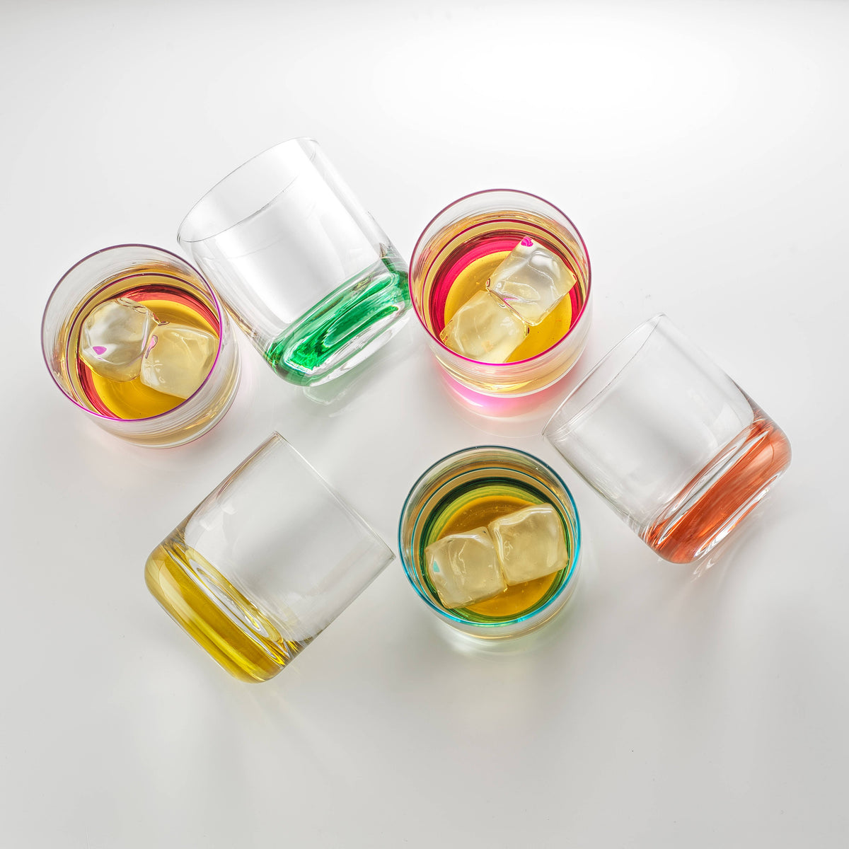 Colorful Glasses Rocks s/6
