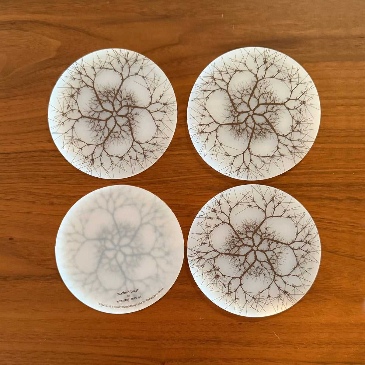 Silicone Coasters Flora