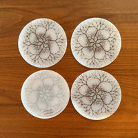 Silicone Coasters Flora