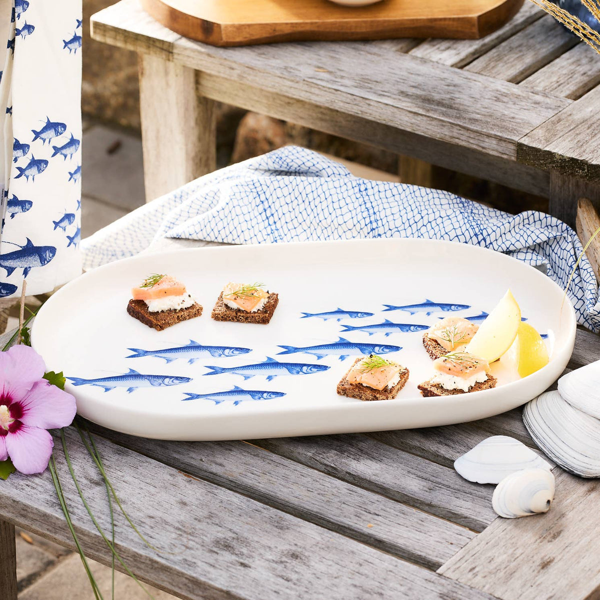 School of Fish Coupe Platter